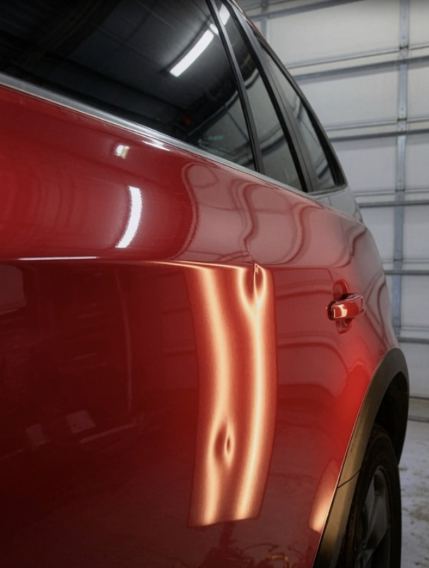 Paintless Dent Repair St. Louis Picture Instructions